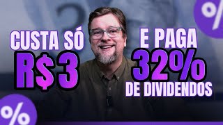 AÇÃO DE R$3 QUE PAGA ALTOS DIVIDENDOS! VEJA COMO APROVEITAR ESSA OPORTUNIDADE!
