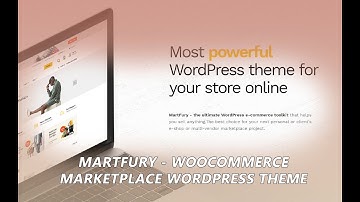How to set up WooCommerce Shop with Martfury - WooCommerce Marketplace theme