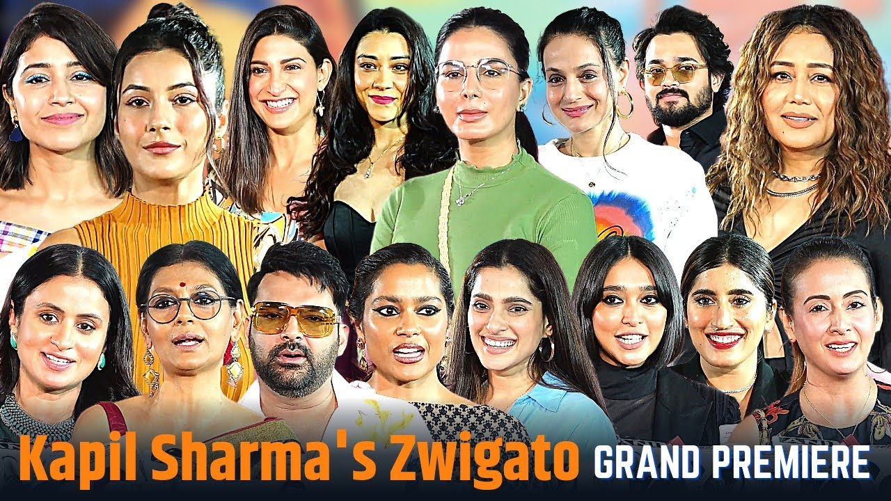 Zwigato | GRAND Premiere | Kapil Sharma | Shehnaaz Gill | Shahana Goswami | Neha Kakkar | Nandita