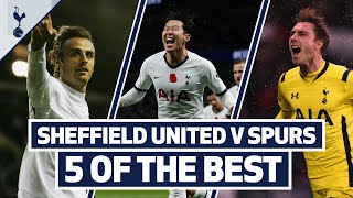 5 OF THE BEST | SPURS BEST GOALS V SHEFFIELD UNITED | Ft. Son, Eriksen, Jenas, Kane & Berbatov