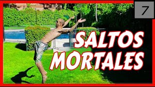 Grabando SALTOS MORTALES de TRICKING con HUAWEI P20 PRO (Adrian Carabias) #7