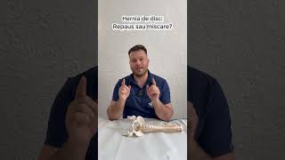 Hernia de disc: repaus sau mișcare?