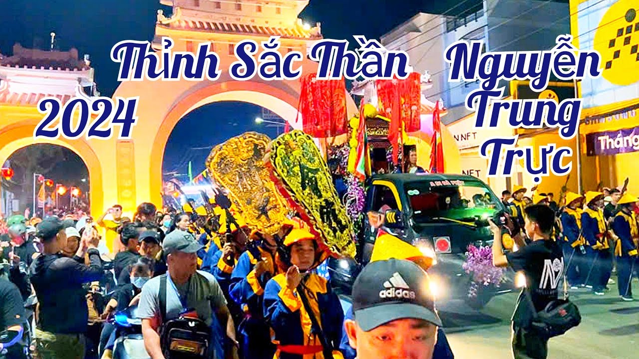 Lễ Nguyễn Trung Trực lần 156, chương trình thỉnh Sắc Thần 2024