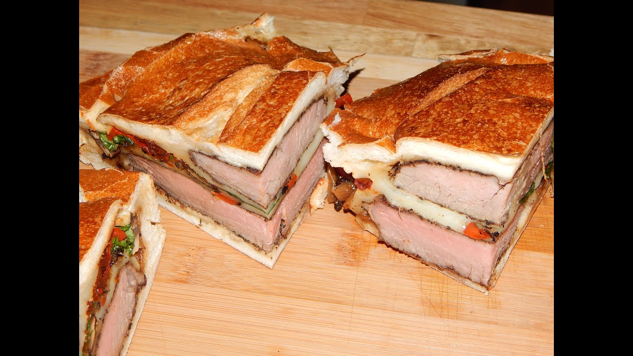 Shooter Sandwich Recipe 7 Layer Steak Sandwich YouTube