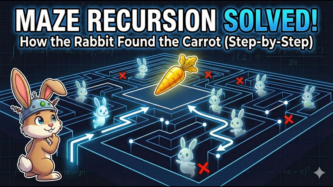 Master Backtracking in 5 Minutes! (The Maze Problem) 🚀 - YouTube