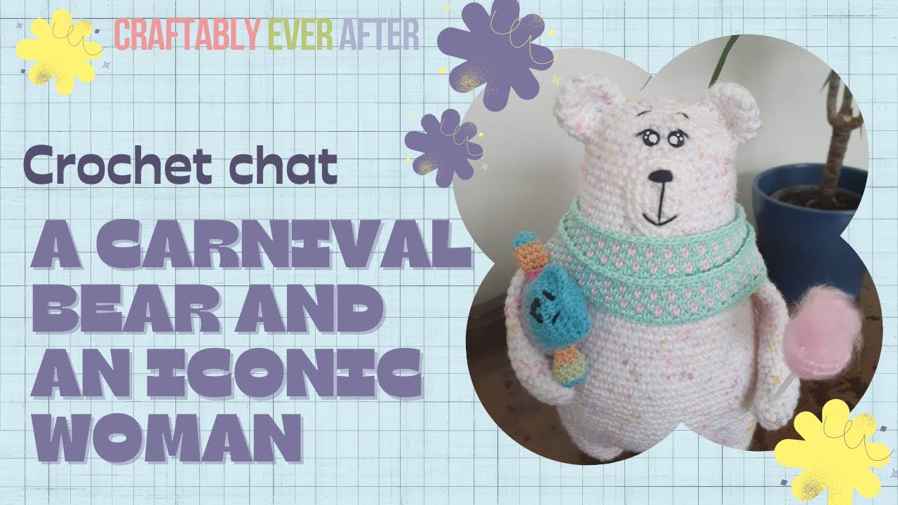 Ep 33 - A crochet polar bear and an iconic woman.