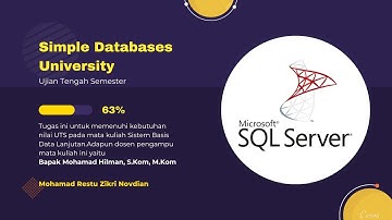 SIMPEL DATABASE PROJECT - UTS MATA KULIAH SISTEM BASIS DATA