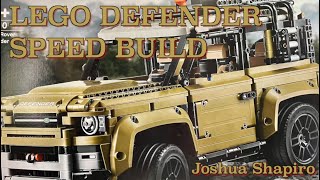 Lego Defender Speed Build