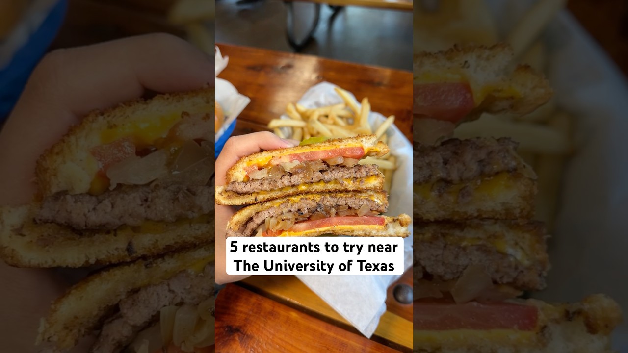 5 restaurants to try near the University of Texas 🤘🏼 
