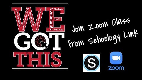Join Zoom Class From Schoology Link