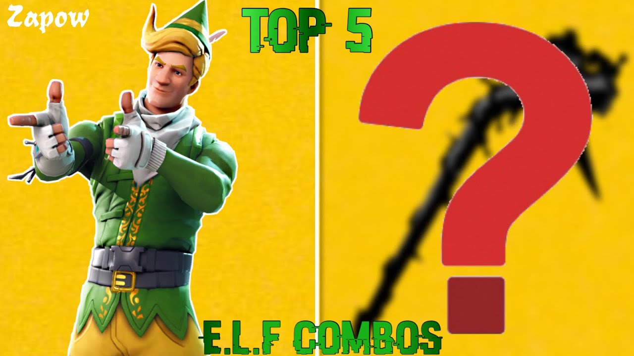 My top 5 *CODENAME E.L.F* fortnite combos!