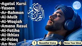 ToNight Best Quran Recitation For Sleep I AlFatihah, AyatuKursi, Yasin Arrahman,AlWaqiah | alaa aqel ToNight Best Quran Recitation For Sleep I AlFatihah, AyatuKursi, Yasin Arrahman,AlWaqiah | alaa aqel