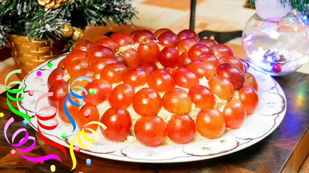 Рецепт: Салат Тиффани - один из самых вкусных салатов на Новый год
