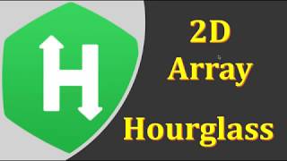 Hackerrank #5: 2d Array Hourglass | C++ | Solution