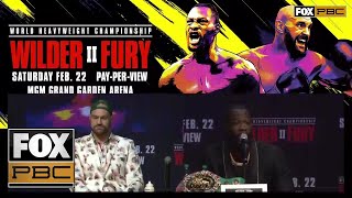 Wilder vs Fury II | PRESS CONFERENCE #1 | PBC ON FOX