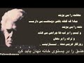 شاملو و هانت را می بویند مبادا گفته باشی دوستت دارم شاملو و هانت را می بویند مبادا گفته باشی دوستت دارم