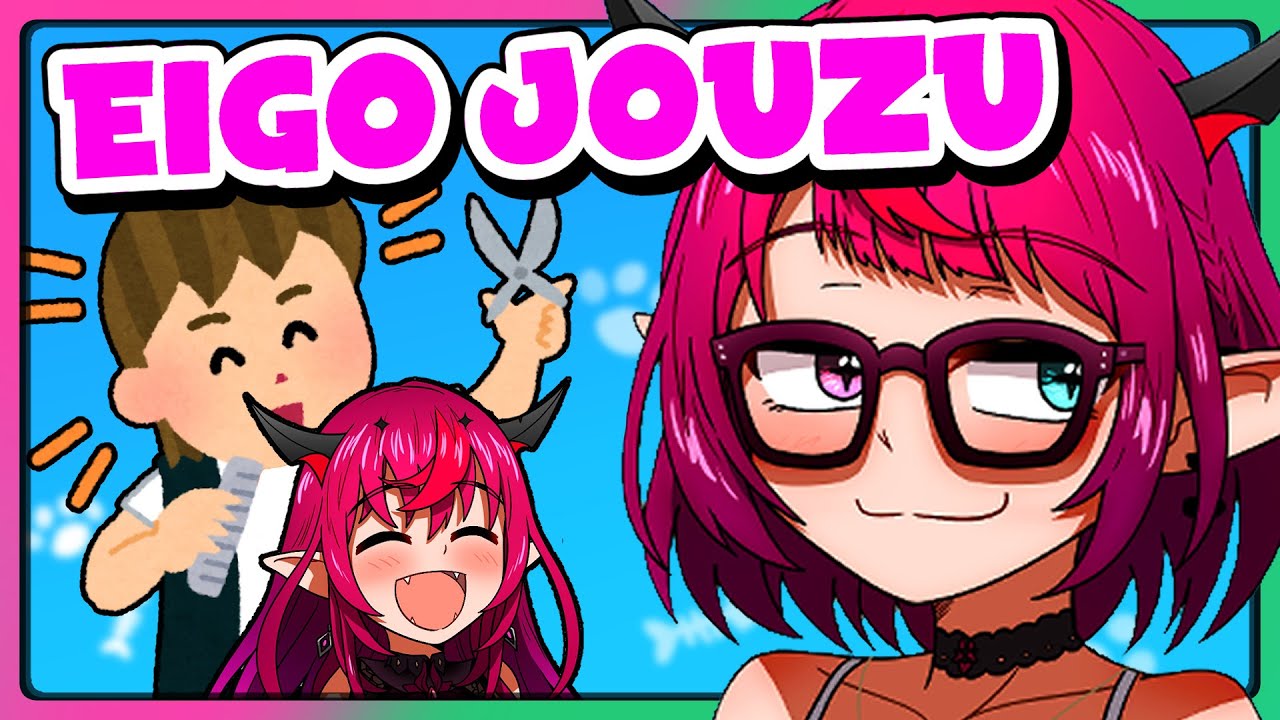 IRyS found a way to flex her english in JP Hair Salon