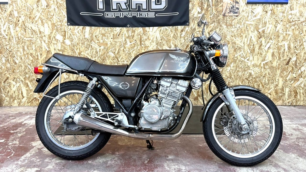 ＧＢ250クラブマン Sold 1987 GB250 Clubman, 8,078km, full exhaust, mirrors, saddlebag