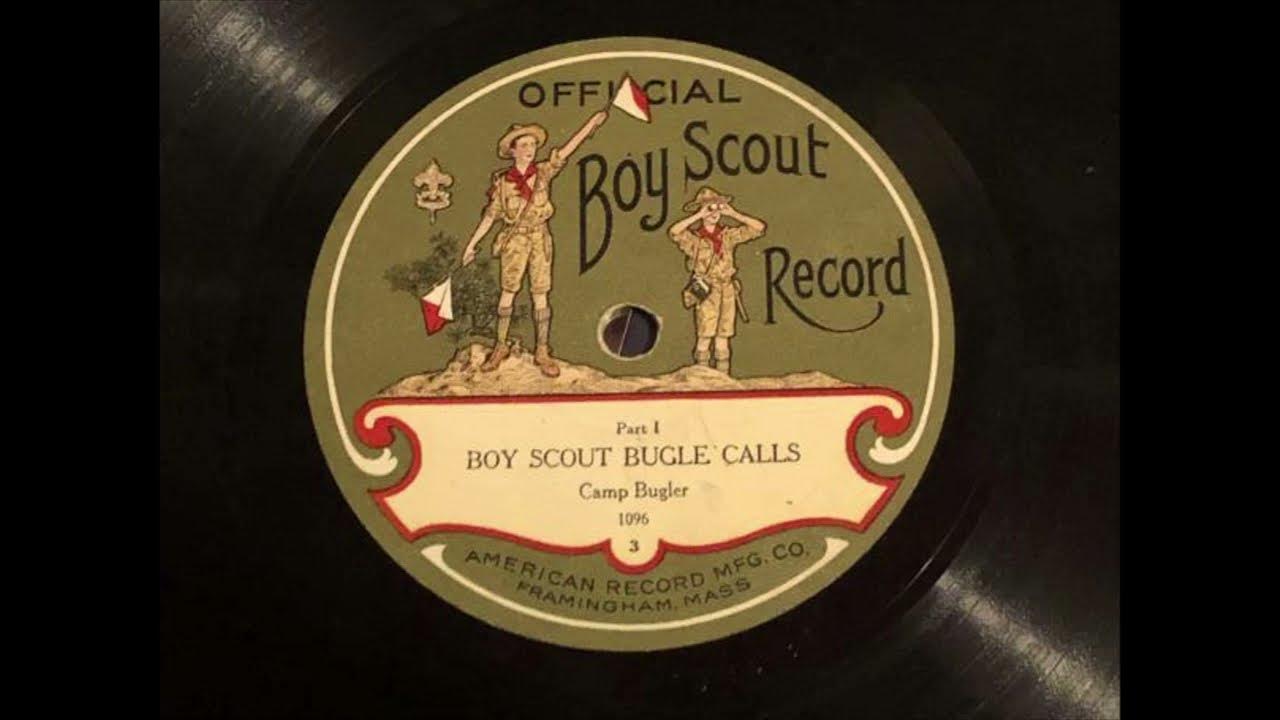 Official Boy Scout Record Boy Scout Bugle Calls Part 1 by Camp Bugler