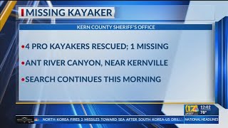 1 dead, 4 rescued from Kern River