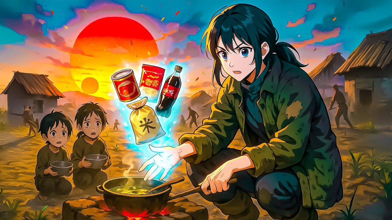 Reborn In Famine With Magical Storage —Now I Use My Space Power To Survive 70s Starvation!