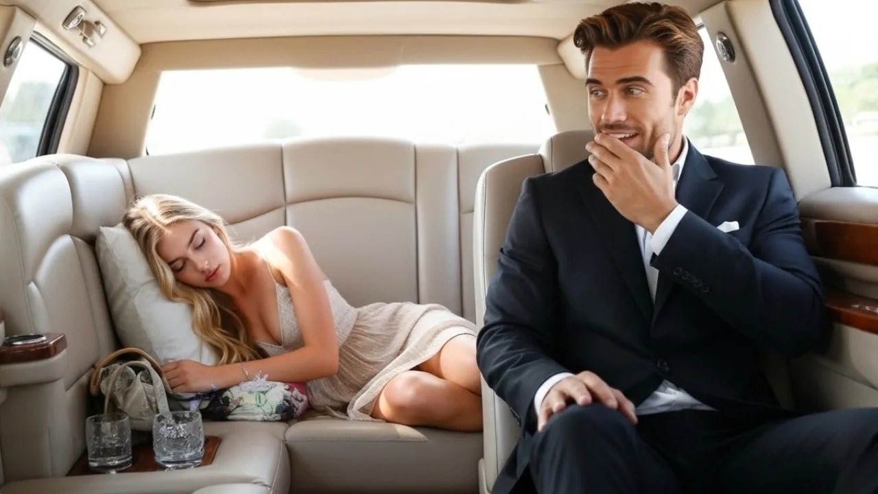 Sie setzte sich ins Auto, in der Annahme, es sei ihr Uber, nicht ahnend, dass er ein Millionär