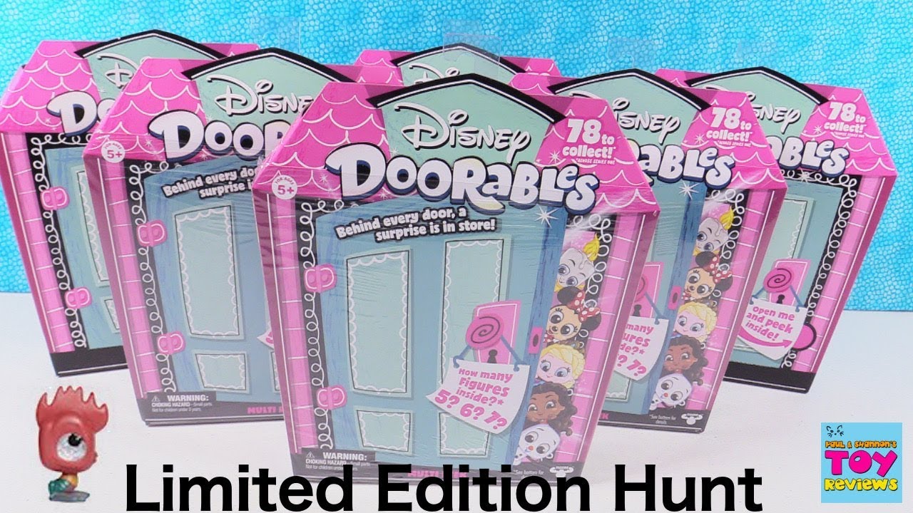 Disney Doorables Multi Pack Limited Edition Hunt Unboxing Toy Review | PSToyReviews