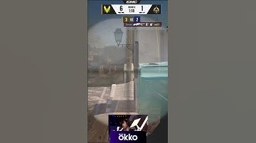 Сквозь ящик — хэдшот от senzu по apEX #ewc #cs #кс #counterstrike #csgo #okko