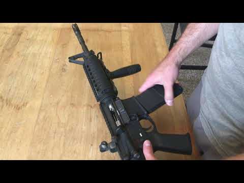 AR Catch22 test with KRISS mag and 2a Arms bolt