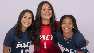 Pace University Soccer Team #12 Alyssa Cabral First recipient of the Joe O'Donnell Scholarship