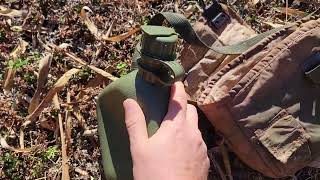 USGI 2 quart canteen Profile