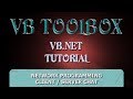 VB.NET Tutorial - Client / Server Network Programming - Simple Chat Application