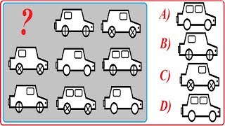 Logical Reasoning Visual IQ Test Psychotechnical Exam DMV Civil Service Exam RLM screenshot 4