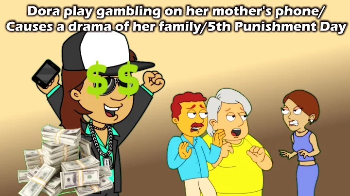 Dora play gambling on her mother's phone/Causes a ...