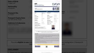 How to Apply Bali eVisa 🇮🇳 (Quick Guide) #shorts