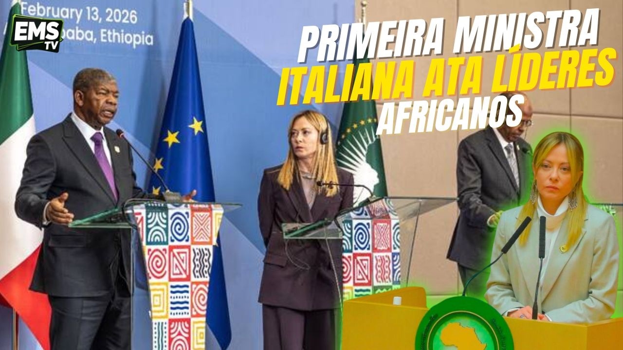 JOÃO LOURENÇO E MAIS DIRIGENTES AFRICANOS HUMILHADOS PELA PM Giorgia Meloni NO PARLAMENTO AFRICANO