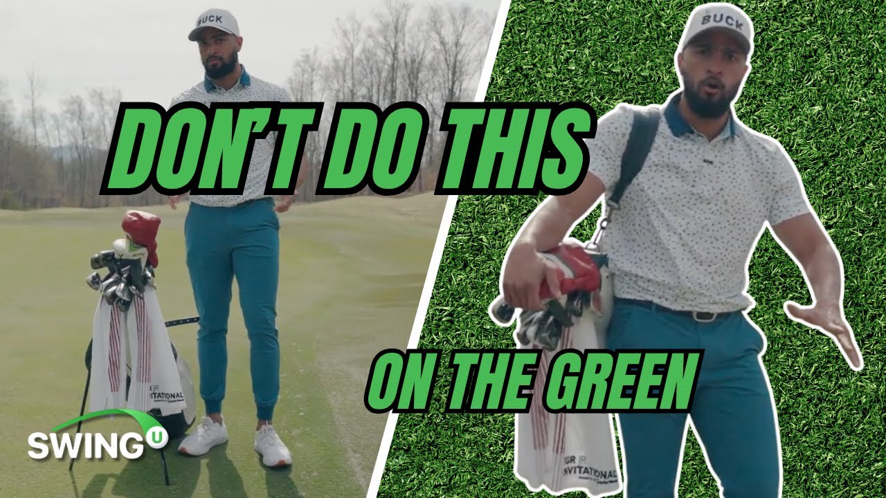 Golf Etiquette 101: Don’t Put Your Bag on the Green
