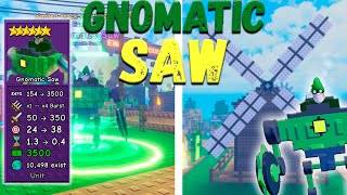 картинка: GNOMATIC SAW ШЛАК ИЛИ НЕДООЦЕНЁННАЯ ИМБА | GARDEN TOWER DEFENSE ROBLOX