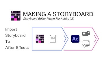 Import storyboards into After Effects