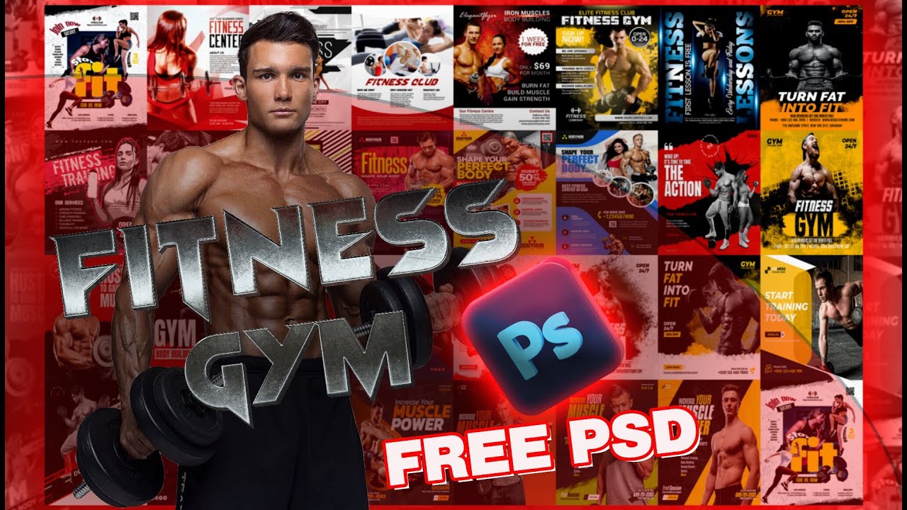 🔥Free Fitness Gym Templates Design Your Dream Workout Plan! | Free Gym ...
