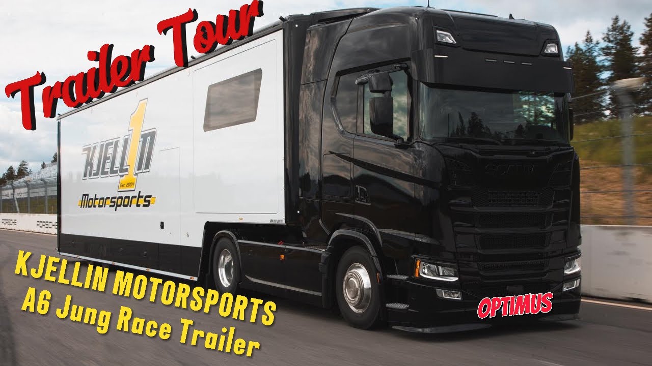Kjellin Motorsports A6 Jung Race Trailer Tour