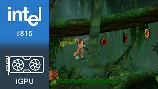 Tarzan Gameplay Intel i815 (32MB VRAM)