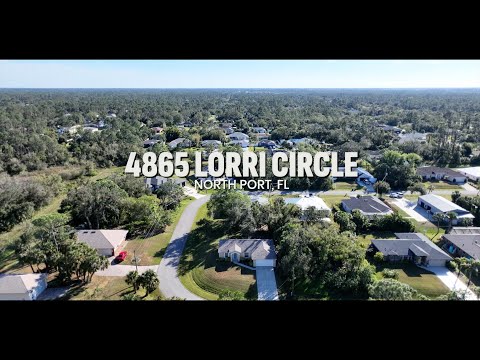 4865 Lorri Cir, North Port, FL home video tour