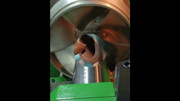 Pump impeller machining works lathe turning. #machining #latheturning #lathemachine