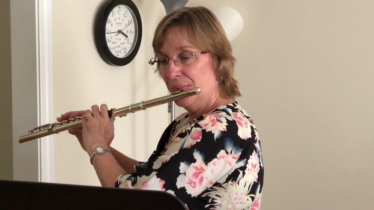 2019 GMEA Flute 6 8 lyrical etude YouTube