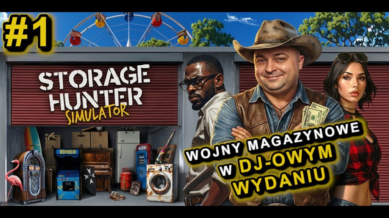 Storage Hunter Simulator #1 Czy znajdziemy skarb??? 