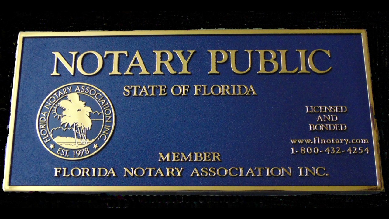 Notary in Orlando Anytime YouTube