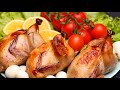 QUAIL BAKED IN THE OVEN. ART VIDEO