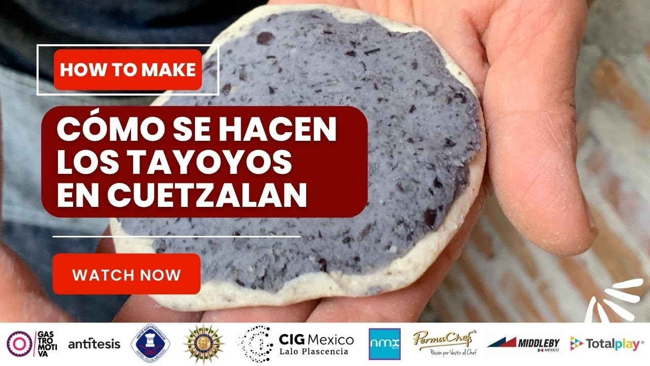 APRENDE CÓMO SE HACEN LOS TLAYOYOS 