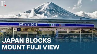 Japanese Town to Block View of Mount Fuji to Tackle Overtourism